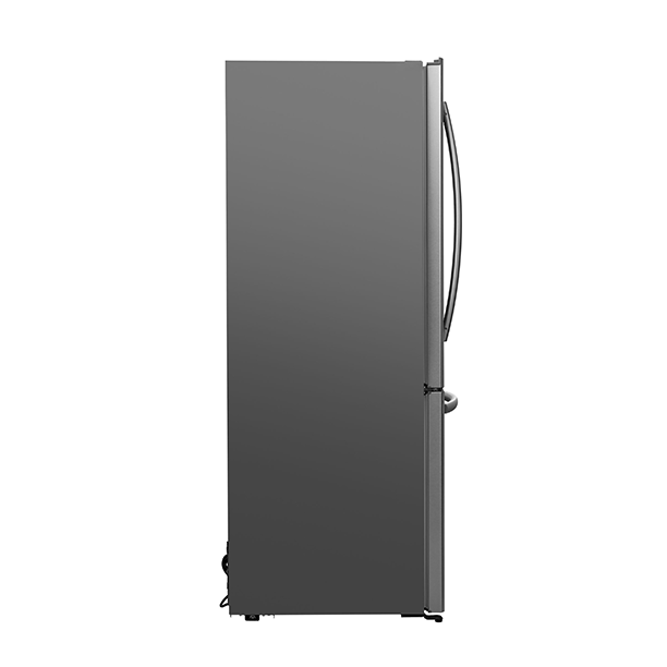 MORA - 17.2 cu. ft. Bottom-Freezer Refrigerator - Stainless Steel