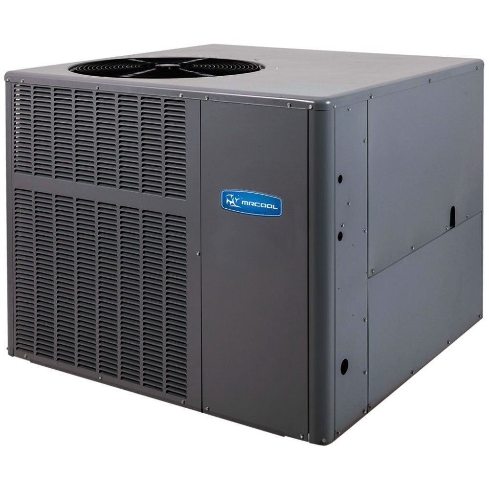 Mr Cool - Signature AC Package Residential 2-Ton 22600-BTU 14-Seer Horizontal Central Air Conditioner - MPC241M414A