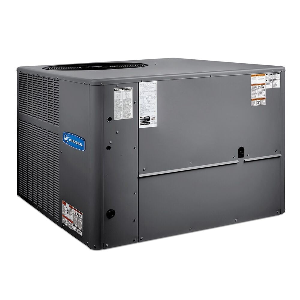 Mr Cool - Signature AC Package Residential 2-Ton 22600-BTU 14-Seer Horizontal Central Air Conditioner - MPC241M414A