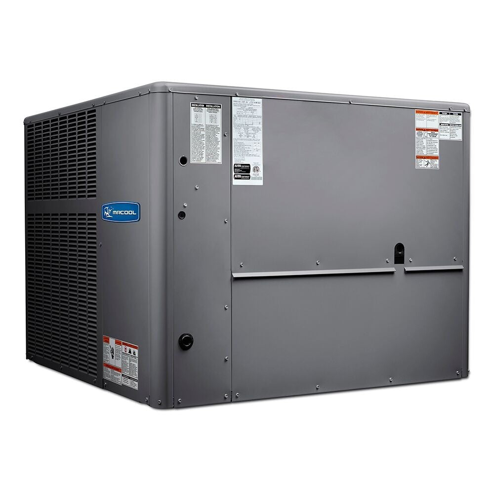 Mr Cool - Signature AC Package Residential 2-Ton 22600-BTU 14-Seer Horizontal Central Air Conditioner - MPC241M414A