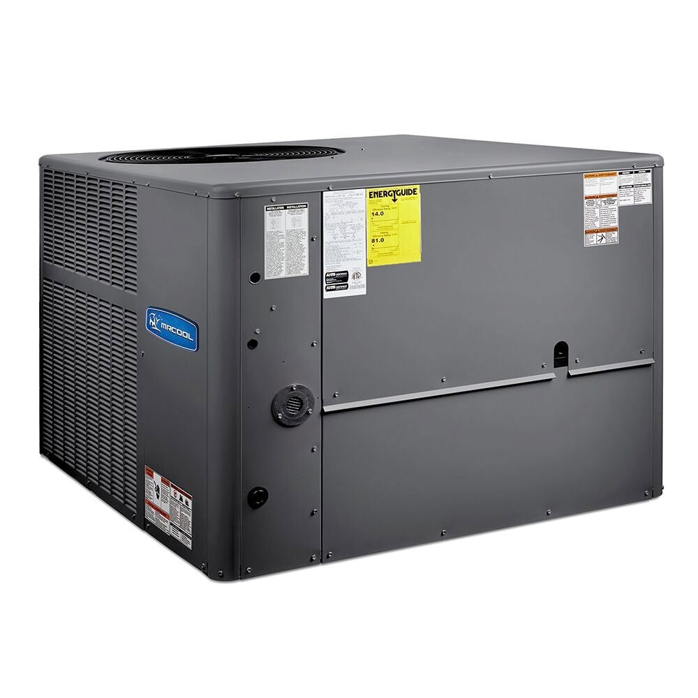 Mr Cool | MRCOOL 30,000 BTU Cool 54,000 BTU Heat R410A 14 SEER Packaged Gas and Electric | MPG30S054M414A