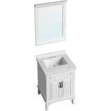 Hanover Bathroom Vanities HANVN0105 24 0WH