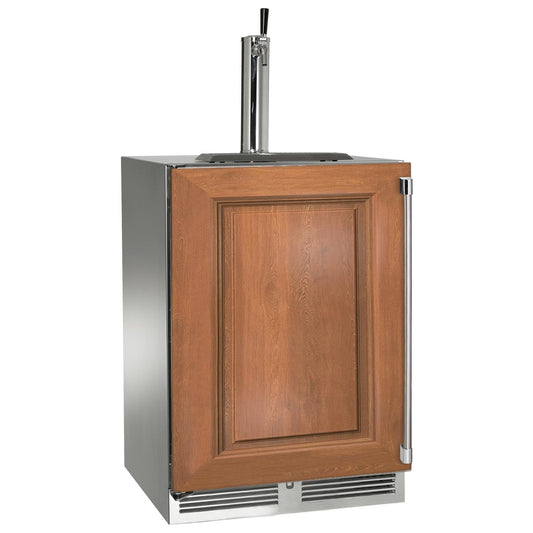Perlick - 24" C-Series Outdoor Beer Dispenser - Single Tap with fully integrated panel-ready solid door,  , with lock - HC24TO-1
