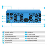 SunGold Power - 3000W 24V Solar Inverter Charger | SG3K24SIC