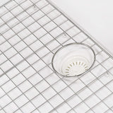 Ruvati 25 x 14 inch Stainless Steel Bottom Rinse Grid for RVG1030 and RVG2030 Kitchen Sinks – RVA61030