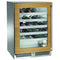Perlick - Signature Series Shallow Depth 18" Depth Outdoor Wine Reserve with fully integrated panel-ready glass door- HH24WO-4