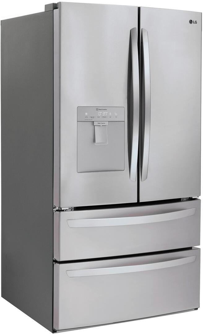 LG - 5.8 CF Gas Single Oven Slide-In Range, EasyClean Plus Self Clean, ThinQ and French Door Refrigerator Bundle