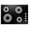 Cosmo - 30 in. Electric Ceramic Glass Cooktop with 4 Burners, Dual Zone Elements, Hot Surface Indicator Light and Control Knobs | COS-304ECC