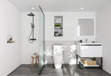 Laviva - Alto 30" White Bathroom Vanity with White Quartz Countertop | 313SMR-30W-WQ