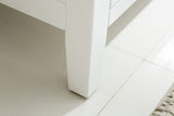 Laviva - Wimbledon 24" White Bathroom Vanity with Matte Black VIVA Stone Solid Surface Countertop | 313YG319-24W-MB