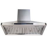 Verona - 36" Stainless Steel Chimney Range Hood