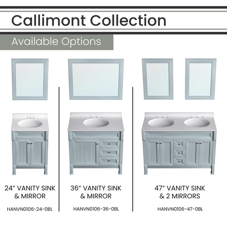 Hanover Bathroom Vanities HANVN0106 36 0BL