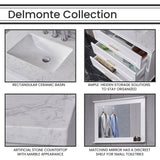Hanover Bathroom Vanities HANVN0102 36 0WH