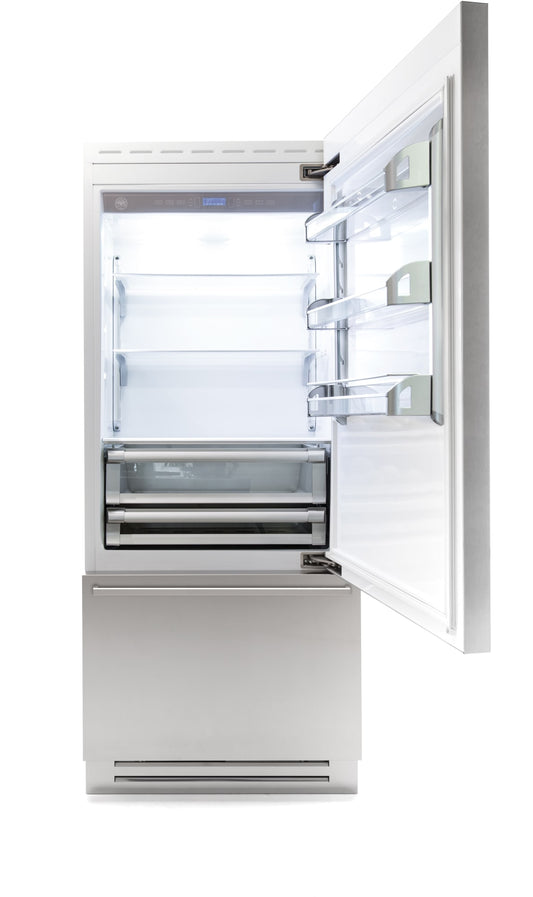 Bertazzoni | 30" Built-in refrigerator - Stainless - Right swing door | REF30PIXR