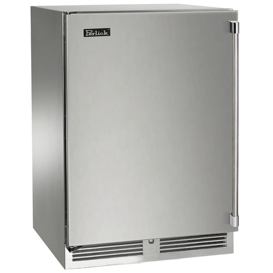 Perlick - 24" Signature Series Outdoor Freezer with stainless steel solid door, with lock - HP24FO