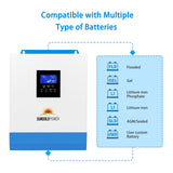 SunGold Power - 3000W 24V Solar Inverter Charger | SG3K24SIC