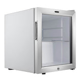 Whynter - 62 Can Capacity Stainless Steel Beverage Refrigerator with Lock | BR-062WS