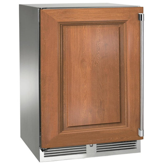 Perlick - 24" Signature Series Marine Grade Dual-Zone Wine Reserve with fully integrated panel-ready solid door- HP24DM-4
