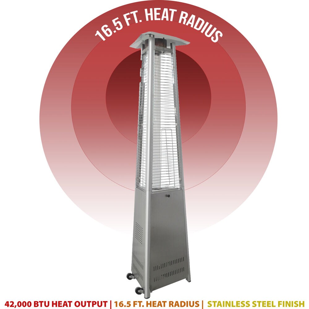 Hanover Tower Patio Heater HAN104SSL