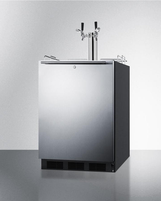 Summit - 24" Wide Built-In Kegerator, ADA Compliant | [SBC58BLBIADALock]