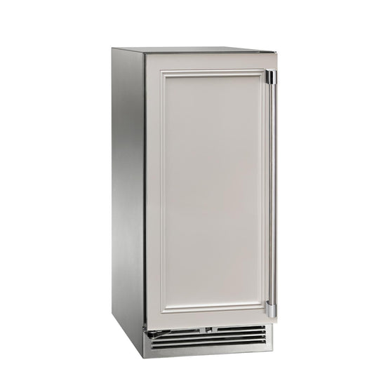 Perlick - 15" Signature Series Marine Grade Beverage Center with fully integrated panel-ready solid door- HP15BM-4