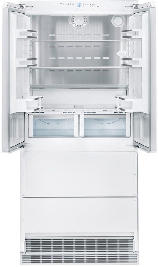 Liebherr - 36" Fully Integrated French Door Refrigerator-Freezer with BioFresh Technology | HCB 2082