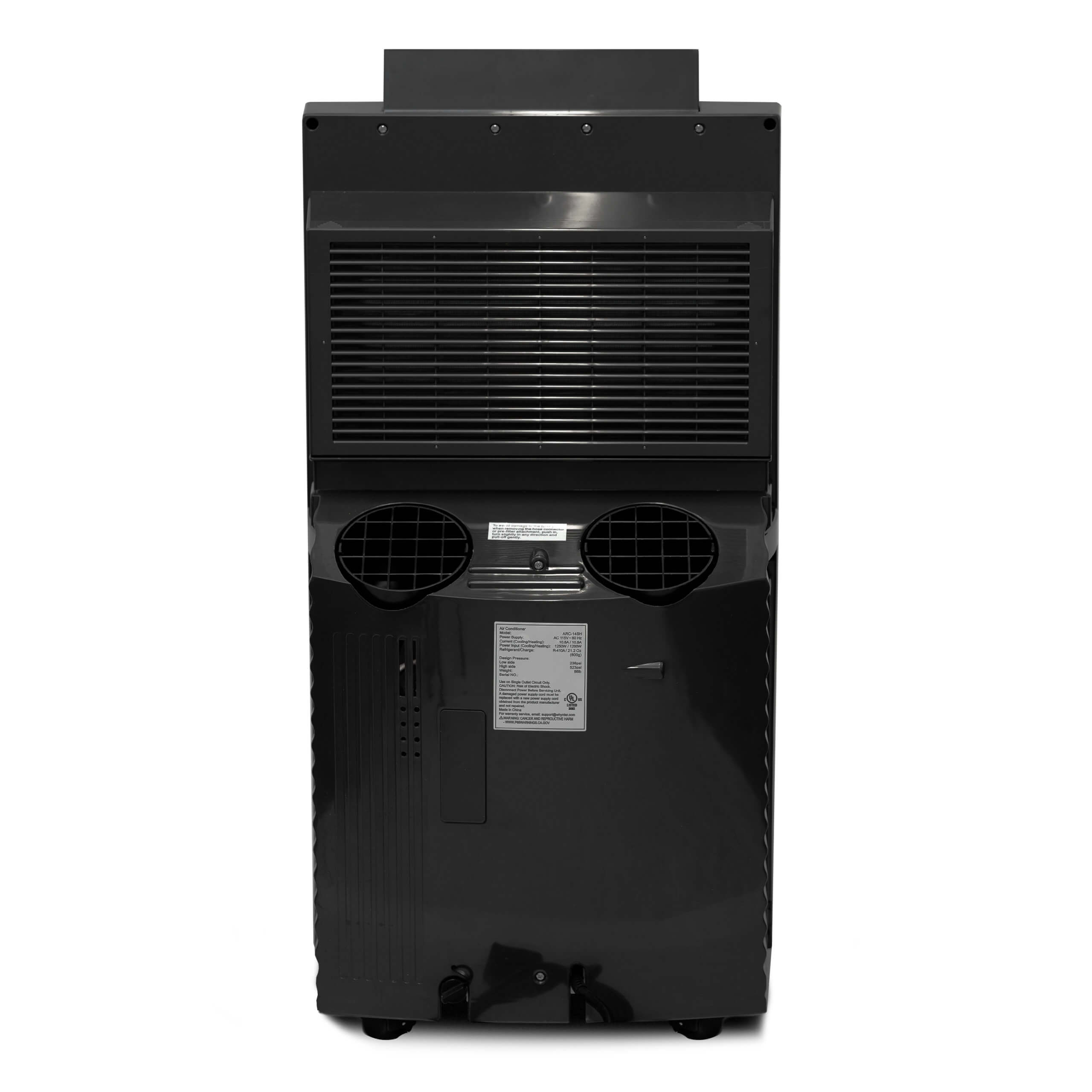 Whynter - ECO-FRIENDLY 14000 BTU Dual Hose Portable Air Conditioner with Heater | ARC-14SH