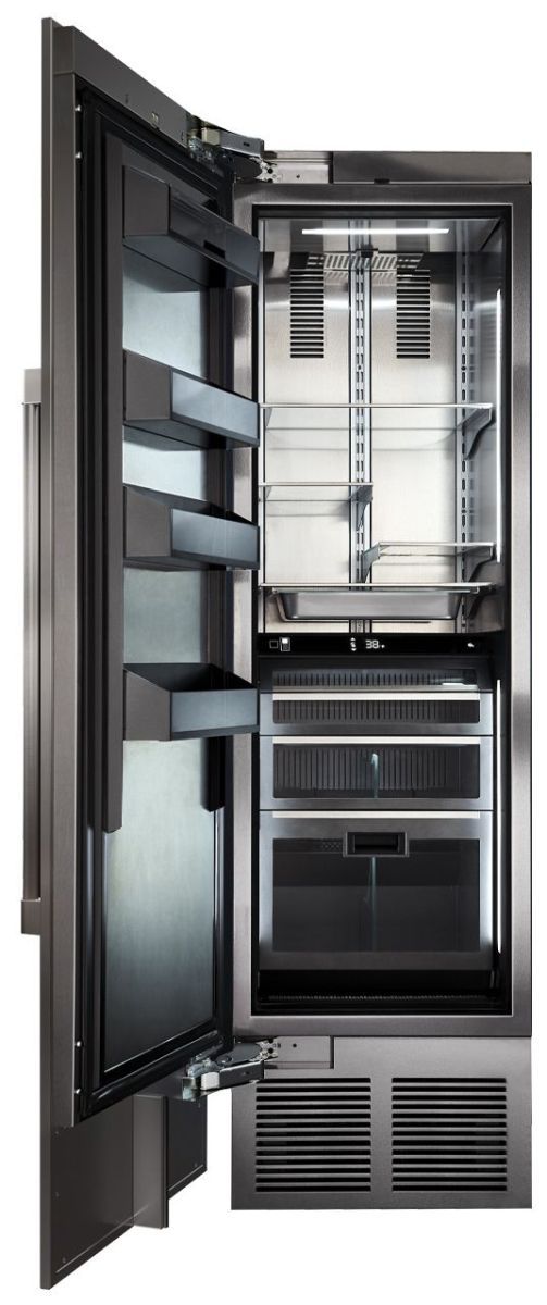 Perlick - 24" Column Refrigerator, Solid Overlay Ready, Hinged Left - CR24R-1