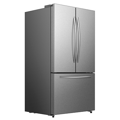 MORA - 26.6cu. ft. Standard Depth French Door Refrigerator - Stainless Steel