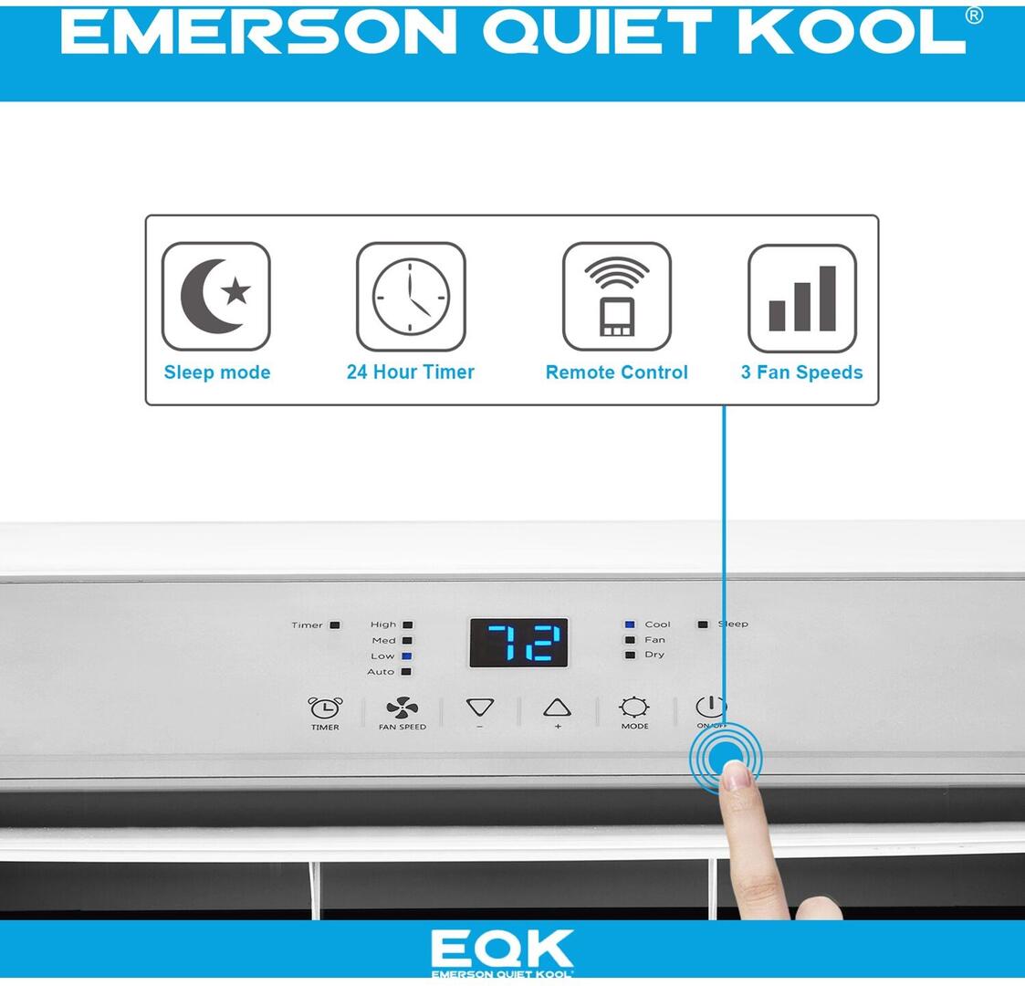 Emerson Quiet - Portable Air Conditioners | EAPC10RC1