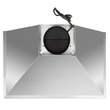 Cosmo - 30 in. Ducted Wall Mount Range Hood in Stainless Steel with LED Lighting and Permanent Filters | COS-63175