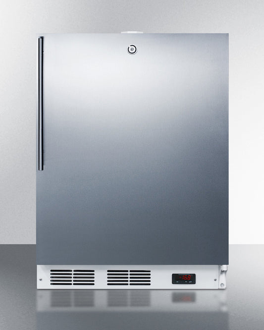 Accucold Summit - 24" Wide Built-In All-Freezer ADA Compliant - Stainless Steel Door | ACF48WSSHVADA