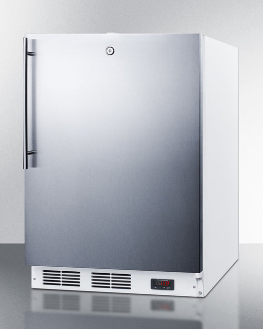 Accucold Summit - 24" Wide Built-In All-Freezer ADA Compliant - Stainless Steel Door | ACF48WSSHVADA