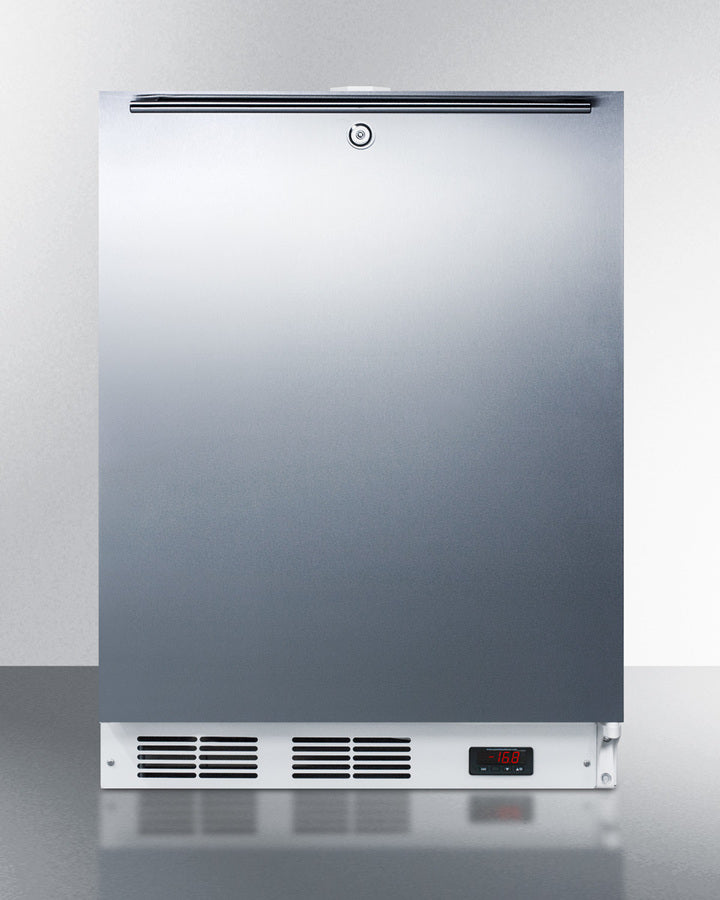 Accucold Summit - 24" Wide Built-In All-Freezer ADA Compliant- Stainless Steel Door | ACF48WSSHHADA