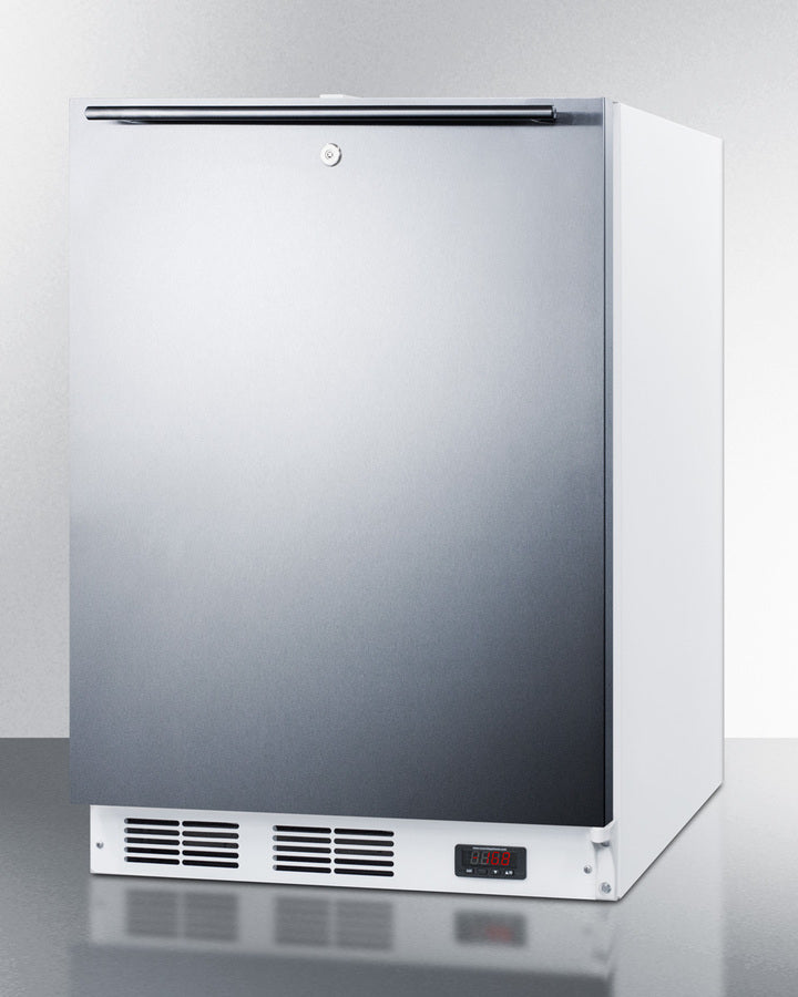 Accucold Summit - 24" Wide Built-In All-Freezer ADA Compliant- Stainless Steel Door | ACF48WSSHHADA