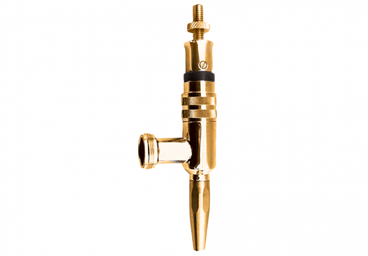 Perlick - Stout Faucet - Brass, gold tone, tarnish-free body with stainless steel spout - 63928