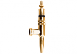 Perlick - Stout Faucet - Brass, gold tone, tarnish-free body with stainless steel spout - 63928