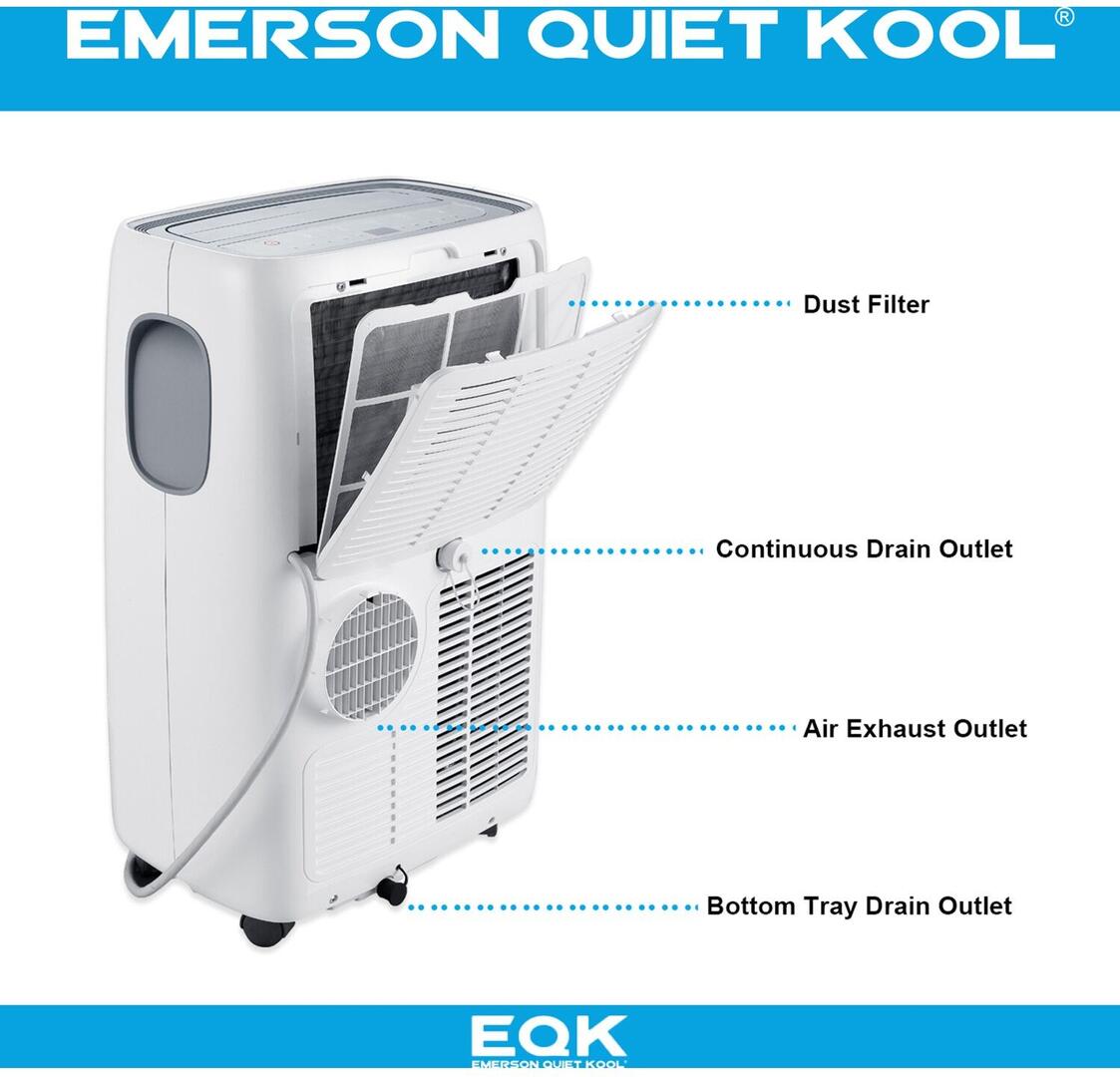 Emerson Quiet - Portable Air Conditioners | EAPC8RC1