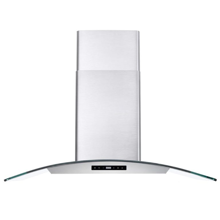 Cosmo - 36 in. Ducted Wall Mount Range Hood in Stainless Steel with Touch Controls, LED Lighting and Permanent Filters | COS-668WRCS90