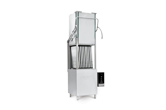 Jet-Tech - Commercial - 43" Door Type Dishwasher, High Temp With Booster, 40 Racks/Hour - 747HH