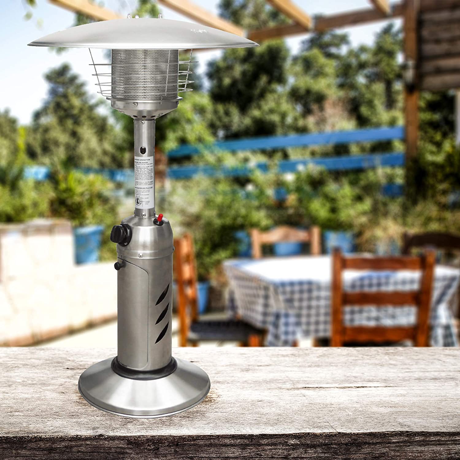Hanover Table Top Patio Heater HANHT0203SS