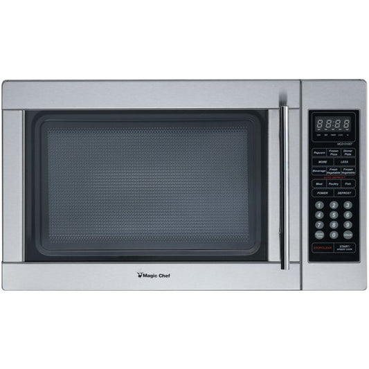 Magic Chef - 1.3 Cu Ft Countertop 1000 Watt Digital Touch | MCD1310ST