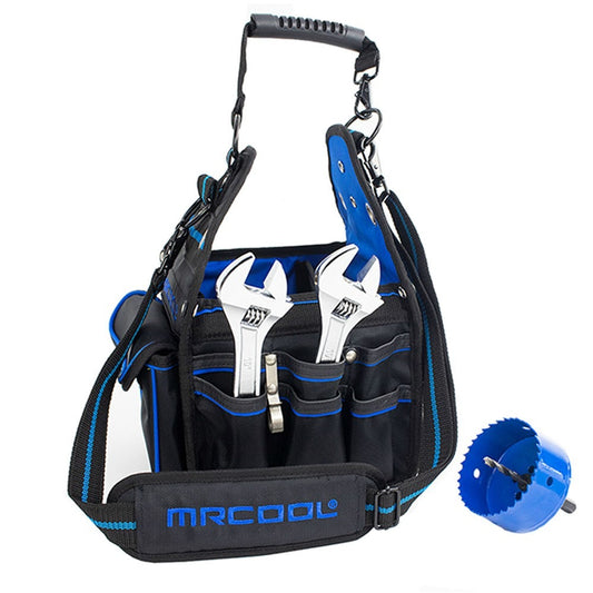 Mr Cool | DIY Tool Kit (Includes: Tool Bag, Crescent Wrench Set, and Hole Saw with Arbor) | M-DIY-TK