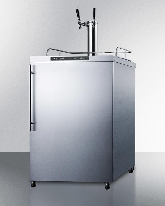 Summit - 24" Wide Outdoor Kegerator | [SBC635MOS7HVTWIN]