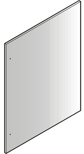 36" Stainless Steel Single Door Panels for 80" Install HC(B) | 9900333
