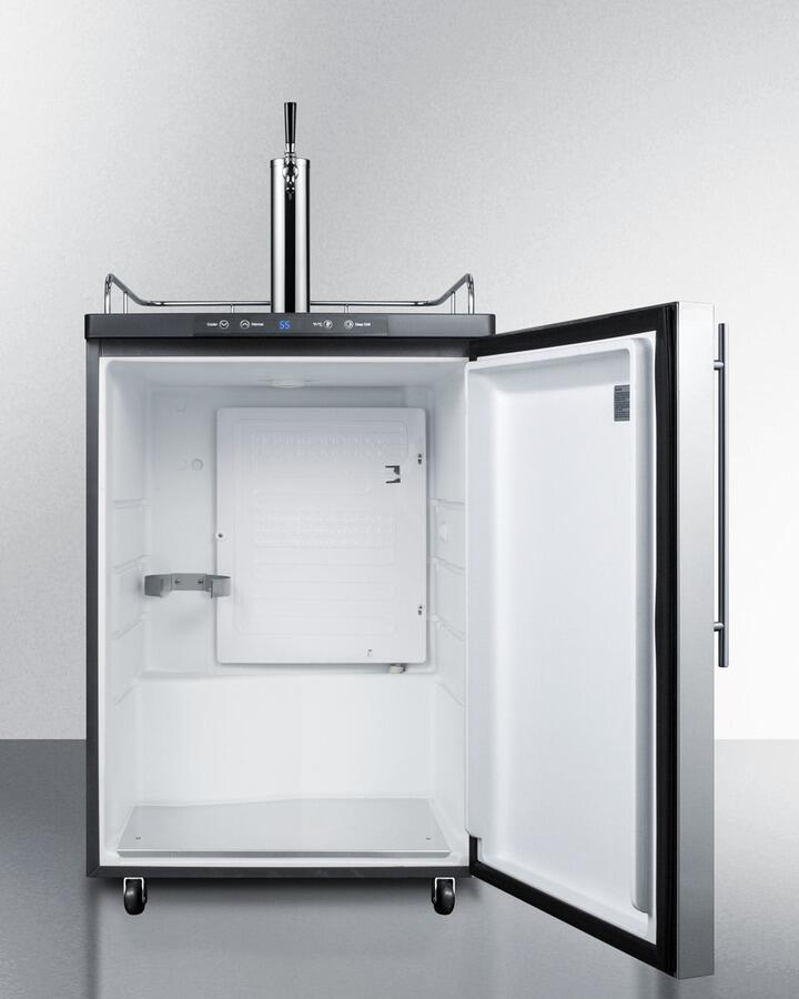 Summit - 24" Wide Kegerator | [SBC635M7SSHV]