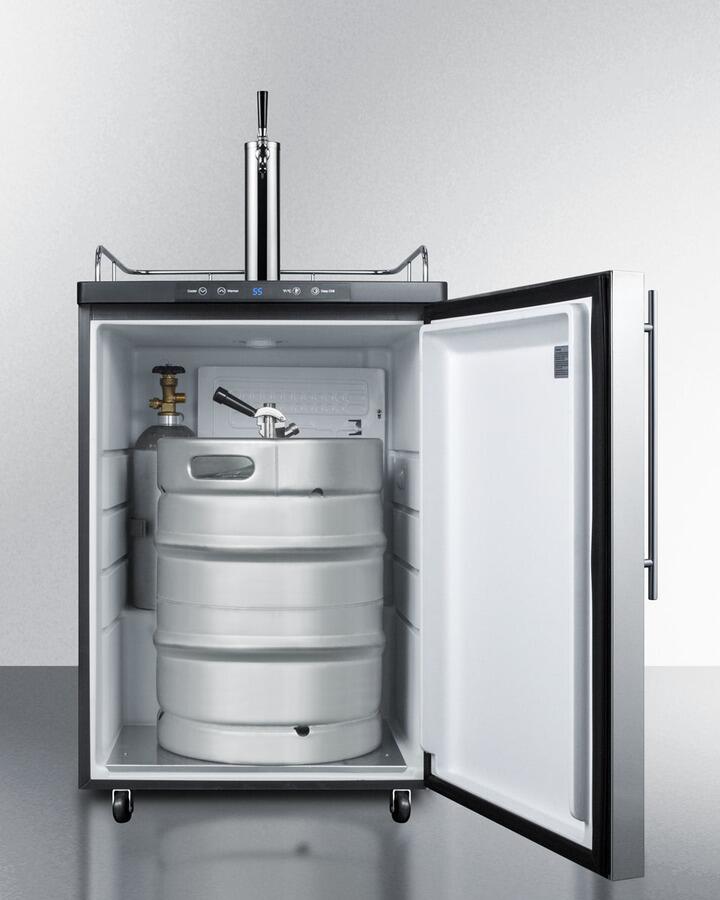 Summit - 24" Wide Kegerator | [SBC635M7SSHV]