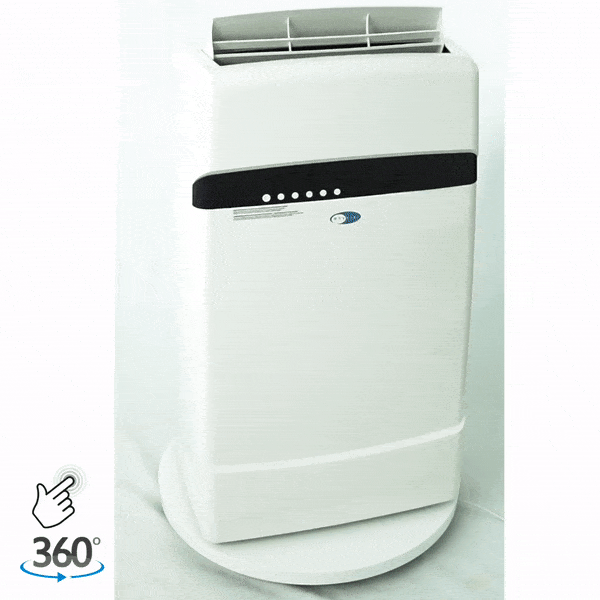 Whynter - ECO-FRIENDLY 12000 BTU Dual Hose Portable Air Conditioner with Heater | ARC-12SDH