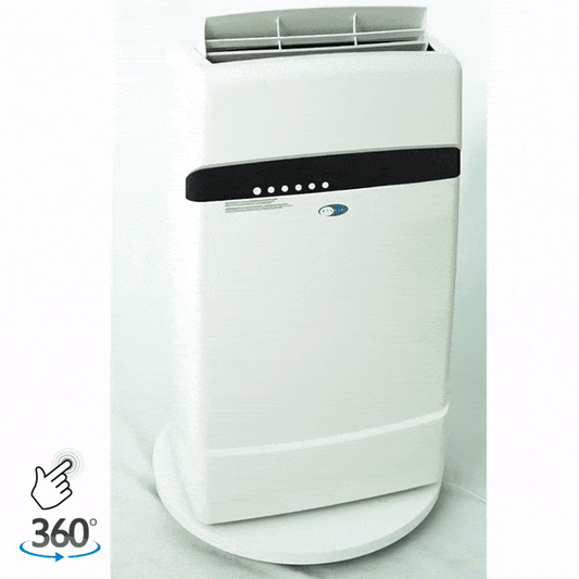 Whynter - ECO-FRIENDLY 12000 BTU Dual Hose Portable Air Conditioner with Heater | ARC-12SDH