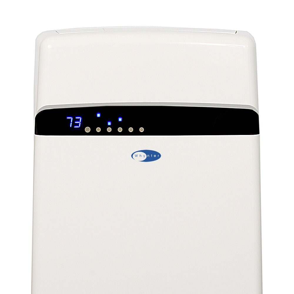 Whynter - ECO-FRIENDLY 12000 BTU Dual Hose Portable Air Conditioner with Heater | ARC-12SDH